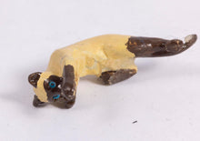 Load image into Gallery viewer, Dollhouse Miniature ~  Siamese Cat with Baby Kitten
