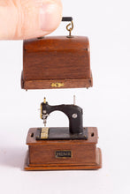 Load image into Gallery viewer, Dollhouse Miniature ~ Handmade Sewing Machine by Nantasy Fantasy
