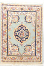 Load image into Gallery viewer, Dollhouse Miniature ~ Petit Point Rug by Ursula Sauerberg Needlepoint Handmade
