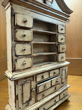 Load image into Gallery viewer, Dollhouse Miniature ~ Artisan Vera Handmade Bookcase/Display Case Shabby/Aged Style
