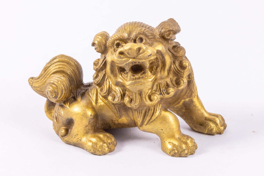 Dollhouse Miniature ~ Carved Asian Foo Dog, From Lee Lefkowitz Collection