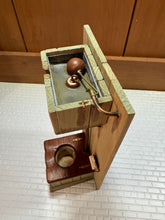 Load image into Gallery viewer, Dollhouse Miniature ~ Vintage Artisan Handmade Outdoor Beach Toilet
