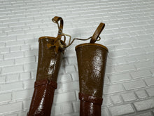 Load image into Gallery viewer, Dollhouse Miniature ~ Artisan Handmade Fishing Boots
