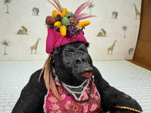 Load image into Gallery viewer, Dollhouse Miniature ~ Artisan Todd Krueger Tropical Gorilla Dressed Primate
