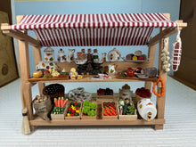Load image into Gallery viewer, Dollhouse Miniature ~ Decorated Farmers Market Display Reutter Porcelain Germany
