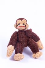 Load image into Gallery viewer, Dollhouse Miniature ~ Jointed Monkey Stuffed Animal Toy - From Ursula Sauerberg Estate
