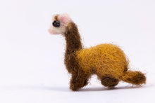 Load image into Gallery viewer, Dollhouse Miniature ~ Ferret Stuffed Animal Toy - From Ursula Sauerberg Estate
