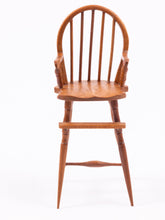 Load image into Gallery viewer, Dollhouse Miniature ~ Rich Hammond Handmade Windsor High Chair - Smith Estate
