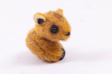 Load image into Gallery viewer, Dollhouse Miniature ~ Handmade Stuffed Animal Baby Deer - From Ursula Sauerberg Estate
