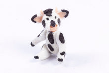 Load image into Gallery viewer, Dollhouse Miniature ~ Lori Hall Cow - From Ursula Sauerberg Estate
