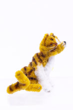 Load image into Gallery viewer, Handmade Pipe Cleaner Tiger Doll - From Ursula Sauerberg Estate
