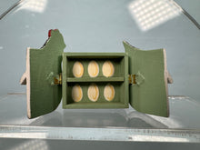 Load image into Gallery viewer, Dollhouse Miniature ~ Vintage Artisan Patricia Paul Handmade Egg Cabinet 1996
