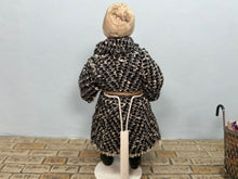 Load image into Gallery viewer, Dollhouse Miniature ~ Sculpted Marcia Backstrom Vagabond Wanderer Elderly Doll
