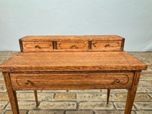 Load image into Gallery viewer, Dollhouse Miniature ~ Artisan Signed Vintage 1994 Handmade 4 Drawer Desk
