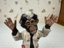 Load image into Gallery viewer, Dollhouse Miniature ~ Artisan Todd Krueger Scientist Monkey Dressed Primate (Repaired)
