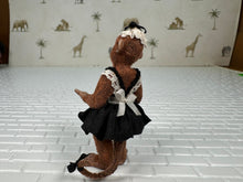 Load image into Gallery viewer, Dollhouse Miniature ~ Artisan Todd Krueger Monkey Maid Dressed Primate
