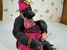 Load image into Gallery viewer, Dollhouse Miniature ~ Artisan Todd Krueger Tropical Gorilla Dressed Primate
