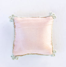 Load image into Gallery viewer, Needlepoint Pillow with Pink Flower - Ursula Sauerberg Estate
