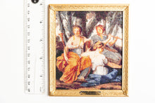 Load image into Gallery viewer, Dollhouse Miniature ~ Ursula Sauerberg Incredible Petit Point The Muses -  Simon Vouet
