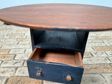 Load image into Gallery viewer, Dollhouse Miniature ~ Artisan Barbara Vajnar - Bubba&#39;s Handmade Tilt Top Table With Drawer
