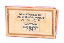 Load image into Gallery viewer, Dollhouse Miniature ~ Hand Painted Dresser Chest / Box by Al Chandronnait, IGMA
