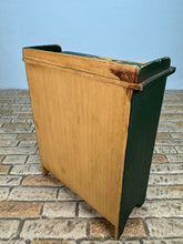 Load image into Gallery viewer, Dollhouse Miniature ~ Artisan Barbara Vajnar - Bubba&#39;s Handmade Distressed Dark Green Kitchen Pantry
