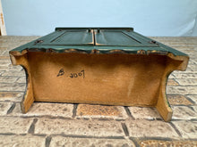 Load image into Gallery viewer, Dollhouse Miniature ~ Artisan Barbara Vajnar - Bubba&#39;s Handmade Distressed Dark Green Kitchen Pantry
