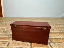 Load image into Gallery viewer, Dollhouse Miniature ~ Artisan Barbara Vajnar - Bubba&#39;s Handmade Signed Storage Chest With Handles
