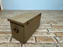Load image into Gallery viewer, Dollhouse Miniature ~ Artisan Barbara Vajnar - Bubba&#39;s Signed Storage Chest With Handles
