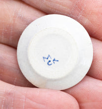 Load image into Gallery viewer, Dollhouse Miniature ~ Beautiful Decorated Blue and White Plate by Deborah McKnight
