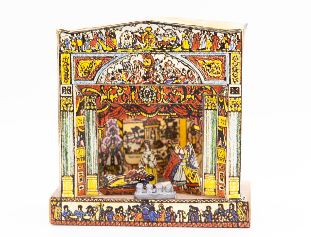 Dollhouse Miniature ~ Hand Made Victorian Puppet Theater