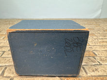 Load image into Gallery viewer, Dollhouse Miniature ~ Vintage Artisan Bearly Big Enough 2002 Signed OOAK Handpainted Firewood Chest
