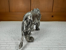 Load image into Gallery viewer, Dollhouse Miniatures ~  Vintage Artisan Pewter Lion Statue
