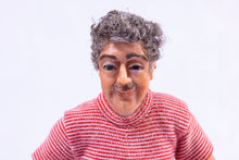 Load image into Gallery viewer, Dollhouse Miniature ~ Hand Sculpted Older Male Doll with Cheetah Underwear, Getting Undressed
