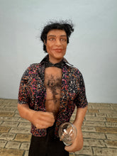 Load image into Gallery viewer, Dollhouse Miniature ~ Artisan Hand Sculpted Modern Male Man Doll Beach Bartender
