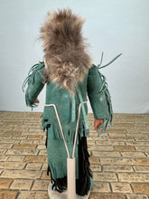 Load image into Gallery viewer, Artisan Handmade Porcelain Native American Chief Male Doll
