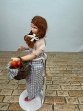 Load image into Gallery viewer, Dollhouse Miniature ~ Artisan Handmade Porcelain Doll Dorothy Wizard Of Oz
