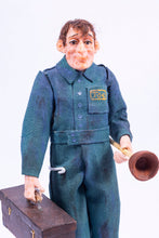 Load image into Gallery viewer, Dollhouse Miniature ~ Hand Sculpted Male Doll as Plumber
