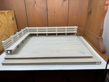 Load image into Gallery viewer, Dollhouse Miniature ~  Vintage OOAK Artisan Handmade Signed 1996 Outdoor Deck
