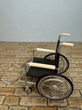 Load image into Gallery viewer, Vintage Artisan Handmade Wheel Chair Working Wheels
