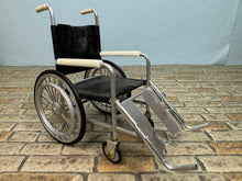 Load image into Gallery viewer, Vintage Artisan Handmade Wheel Chair Working Wheels
