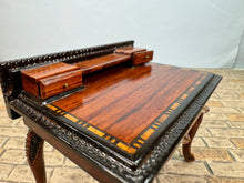 Load image into Gallery viewer, Vintage 1977 Artisan George Becker Handmade 3 Drawer Desk
