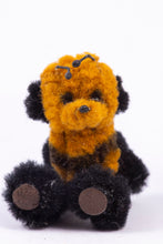 Load image into Gallery viewer, Dollhouse Miniature ~ Handmade Adorable Bumble Bee Teddy Bears with Honey Jar - From Ursula Sauerberg Estate
