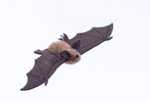 Load image into Gallery viewer, Dollhouse Miniature ~ Handmade Stuffed Animal Bat - From Ursula Sauerberg Estate
