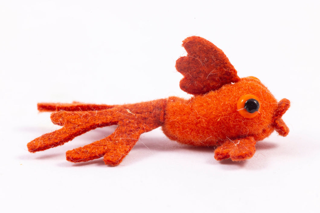 Dollhouse Miniature ~ Stuffed Animal Toy Fish - From Ursula Sauerberg Estate