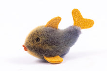 Load image into Gallery viewer, Dollhouse Miniature ~ Stuffed Animal Toy Whale - From Ursula Sauerberg Estate

