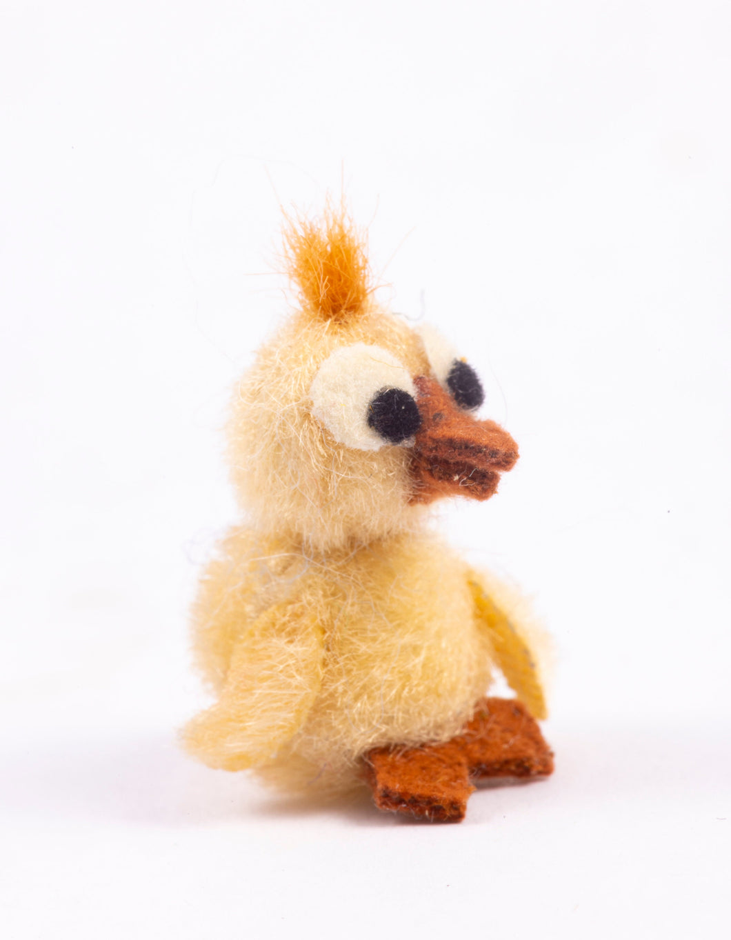 Dollhouse Miniature ~ Handmade Stutffed Animal Dog - From Ursula Sauerberg Estate