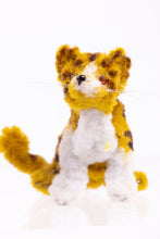 Load image into Gallery viewer, Handmade Pipe Cleaner Tiger Doll - From Ursula Sauerberg Estate
