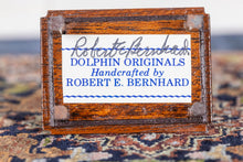 Load image into Gallery viewer, Dollhouse Miniature ~ Dolphin Originals Small Book Table  - Lee Lefkowitz Estate
