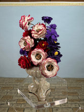 Load image into Gallery viewer, Vintage Artisan Flowers In Vince Stapleton Handmade Dolphin Planter
